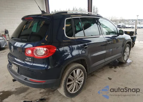 2011 Volkswagen Tiguan Se z USA, uszkodzony, nr VIN WVGBV7AX9BW566345